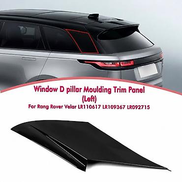 land cruiser disk: Land Rover Range Rover Velar üçün sol “D” pəncərə sütunu moldinq/trim — 1
