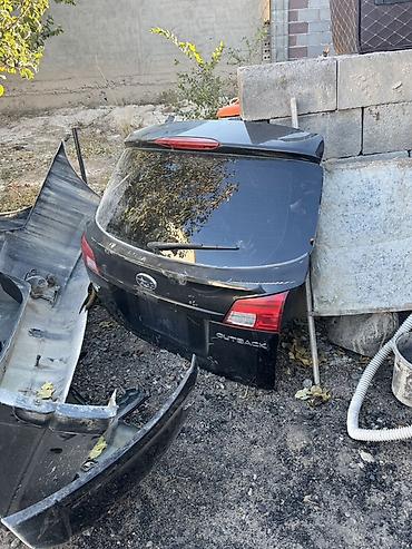 крыло аристо: Задняя дверь багажника и 2 бампера для Subaru Outback BR9 цена 20000т — 3