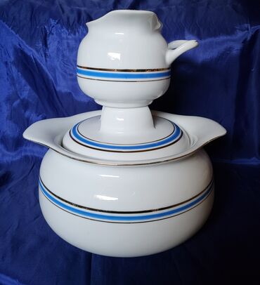 Činije: Corbaluk i sosijera Karolina Poljska 70te. Komplet u — 2