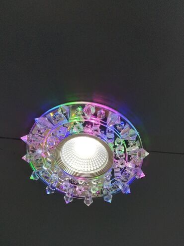 taxta cilciraqlar: Çılçıraq, 1 lampa, Xrustal