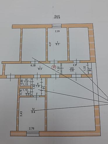 Продажа квартир: 1 комната, 9 м², 4 этаж, Косметический ремонт — 7