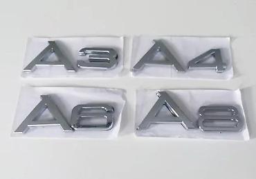 Auto delovi, gume i tjuning: Audi znakovi A3, A4, A6, A8. Audi oznake znak - samolepljive. ✨ U — 2