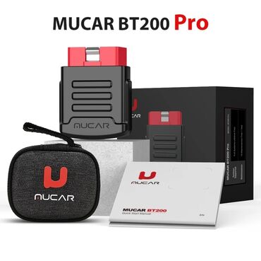 сканер для диагностики: Mucar BT200 Pro - оригинальный мультимарочный сканер для диагностики