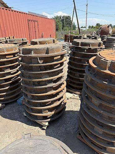 газ устоновка: Чугунные канализационные люки с рамой Назначение: - Перекрытие — 4