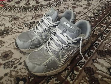красовки asics: Мужские кроссовки, 42, Asics, Б/у, цвет - Серый — 1