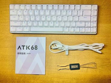 Клавиатуралар: ATK 68 Механическая клавиатура с новым Rapid Trigger, использовал