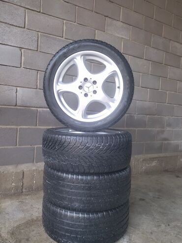 диски шины на мерс: Дөңгөлөктөр монтажда 245 / 45 / R 18, All-season, Жаңы, Комплект, Жеңил унаалар, Куйма, тешиктери - 5