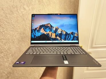 Lenovo: Lenovo Yoga 7 2in1, 2gün işlənib, əla vəziyyətdə Prosessor ultra 5 — 5