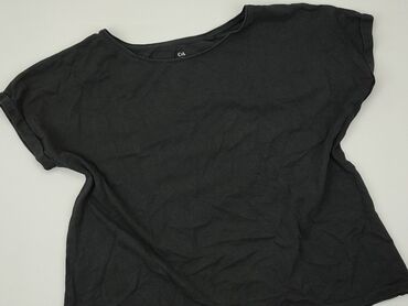 v neck t shirty damskie: T-shirt, C&A, 2XL (EU 44), condition - Good