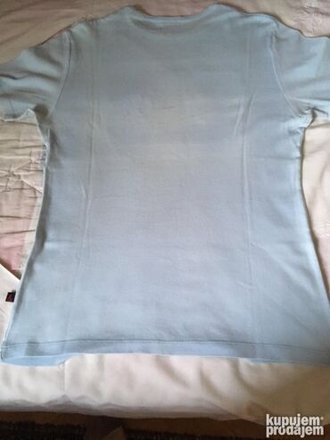 Majice: Svetlo plava bodi majca D&G, očuvana.Svetlo plava majca D&G — 7