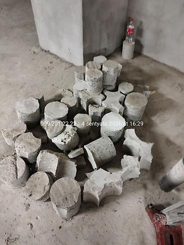 Бетонные работы: KAROT: 050-220-08-78 Beton və dəmir-beton konstruksiyalarda karot — 3