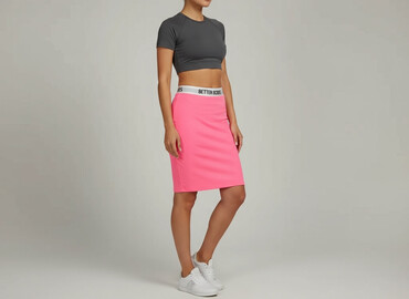 spódnice plisowane z eko skóry: Women`s skirt, size S