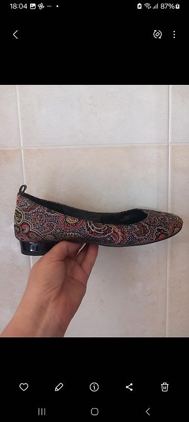 baletka: Qadın baletkası – etnik/paizli naxışlı parça üstlü razmer 37-38 — 4