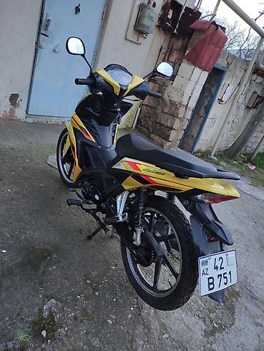 Motosikletlər: Salam Tufan S50 moto Kub: 80 Sürəti maksimal 85-90 Heç bir — 1