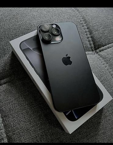 IPhone 16 Pro Max, Б/у, 256 ГБ, Черный, Коробка, 92 % at lalafo.kg IPhone 16 Pro Max, Б/у, 256 ГБ, Черный, Коробка, 92 %