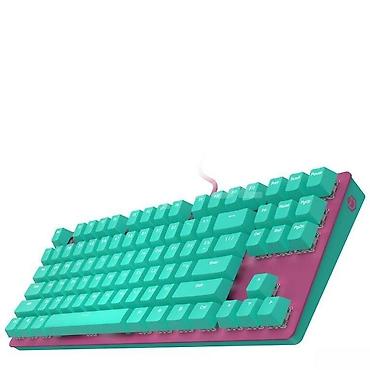 klavyatura komputer: Wired keyboard IO by Red Square Typex v2 Ice Cream [g3ms Sapphire] — 1