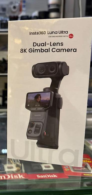 360 kamera az: Məhsul: Insta360 Luna Ultra – ikili obyektivli 8K gimbal kamera • — 5