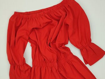 sukienka obcisła czerwona: Women's blouse, size XL (EU 42)
