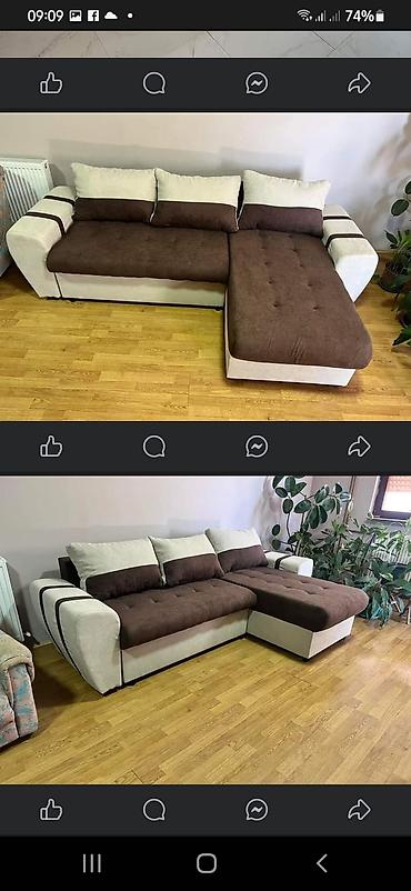 Ugaone garniture: Novo u ponudi 
ugaone na razvlacenje za spavanje
akcija — 15