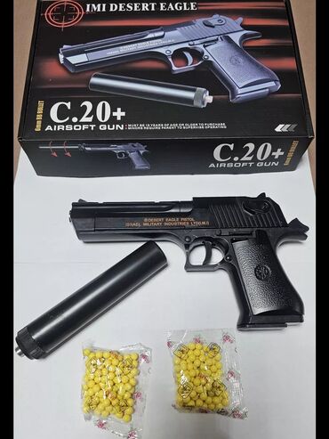 Игрушки: 🔫 IMI DESERT EAGLE AIRSOFT GUN 🔫 ✅ Реалистичный дизайн — выглядит как at lalafo.kg — 4 Игрушки: 🔫 IMI DESERT EAGLE AIRSOFT GUN 🔫 ✅ Реалистичный дизайн — выглядит как — 4