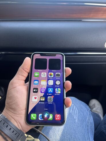 Apple iPhone: IPhone 11, 64 GB, Alpine Green, Barmaq izi, Face ID, Sənədlərlə