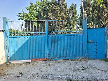 Həyət darvazaları: İşlənmiş Dəmir Həyət darvazası, 240 m, Mexaniki, Qapı ilə, rəng - Göy, Kredit yoxdur, Ödənişli quraşdırma, Ünvandan götürmə, Ödənişli çatdırılma — 3