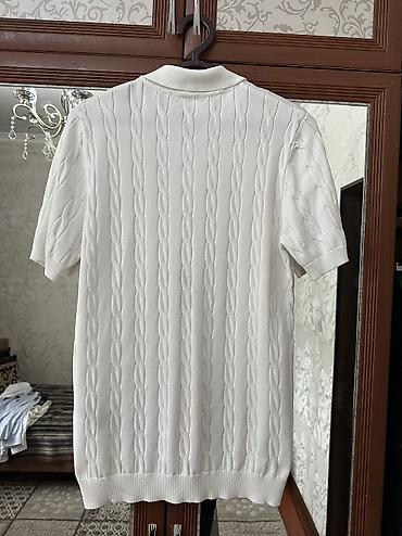 half zip: Батник от Lacoste Цвет: Белый Качество отличное, Состояние: Очень — 2