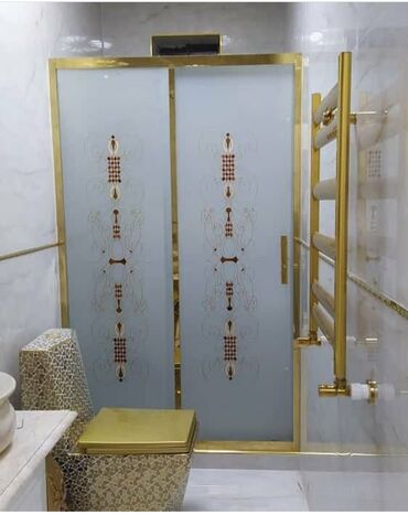 Duş kabinaları, arakəsmələr: Yeni Üstü açıq kabina, Künc üçün, Pulsuz çatdırılma — 28