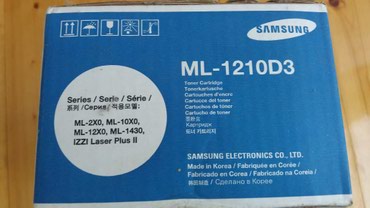 цветной принтер самсунг: Samsung ML-1210D3. tam yeni baglamada
