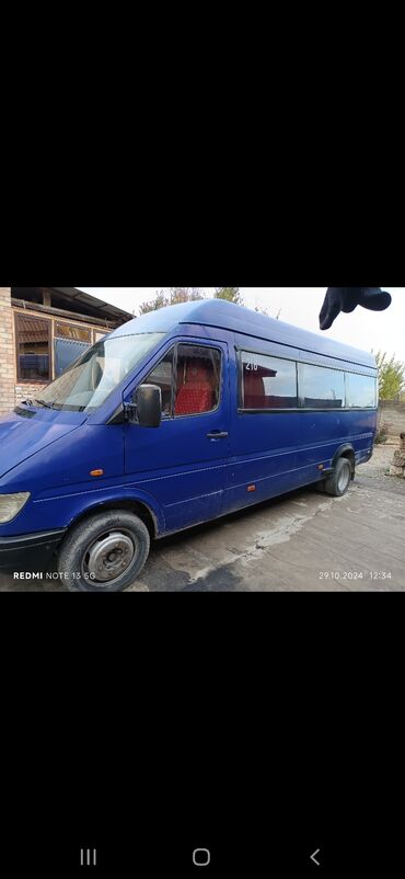 заслонка на мерс: Mercedes-Benz Sprinter: 1998 г., 2.9 л, Механика, Дизель, Фургон