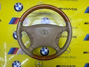 руль дерево 210: Руль для Mercedes-Benz с деревянной вставкой - Оригинальный — 1