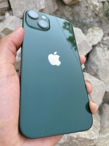 са буфер: IPhone 13, Колдонулган, 128 ГБ, Жашыл, 83 %