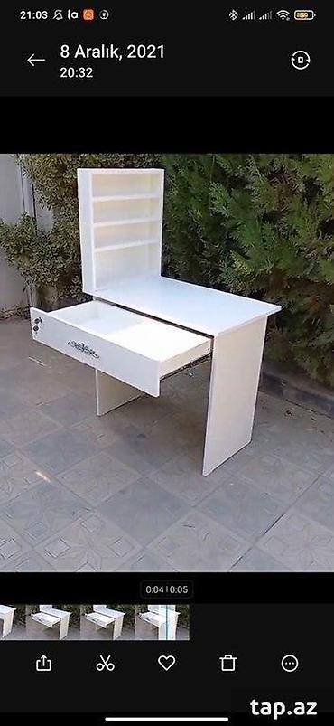 salon refleri: Düz masa, Siyirməsiz, Polkalı, Laminat — 7