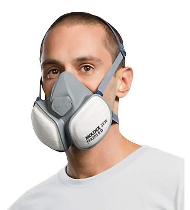 qizil maska: MOLDEX 5430 CompactMask – FFABEK1P3 R D yarımüz respiratoru - Model — 5