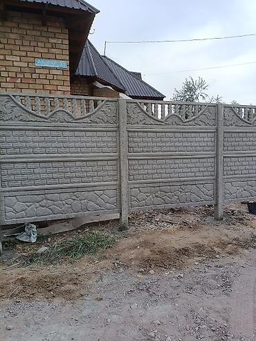 Бетонные еврозаборы: Бетонный еврозабор, Другой бренд, Декоративный, Новый, Оптом,Безналичный расчет — 8