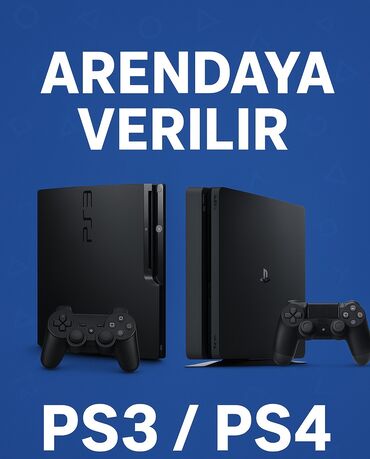 plesdeyşın 4: 🎮 PS3 / PS4 ARRENDAYA VERİLİR 🎮 ✅ PS3 Slim (2 joystick) Günlük: 15 AZN