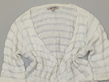 biały sweterek z golfem: Narzutka 3XL (EU 46), stan - Dobry