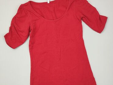 eleganckie czerwone bluzki: Blouse, M (EU 38), condition - Good