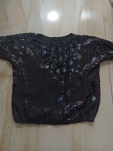 pull: Ženska bluzica sa šljokicama - Materijal: čitava površina prekrivena — 4