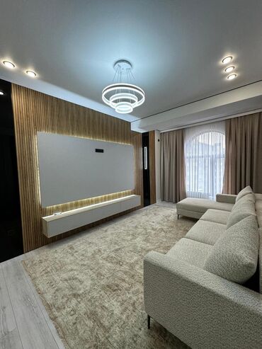 продажа квартир в бишкеке без посредников: 1 комната, 46 м², Элитка, 12 этаж, Дизайнерский ремонт