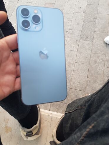 texno camon 20 pro: IPhone 13 Pro Max, 256 GB, Sierra Blue, Zəmanət, Simsiz şarj, Face ID
