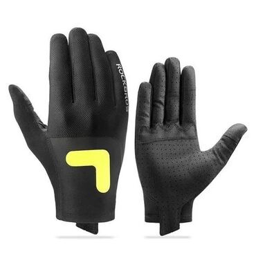 длинные перчатки: Велоперчатки ROCKBROS Длинные пальцы Для сенсорного экрана, мембрана