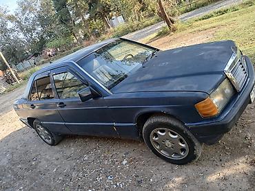 car parking maşın satışı: Mercedes-Benz 190 (W201) sedan - Göy rəngli kuzov, 4 qapı - Avtomatik — 2