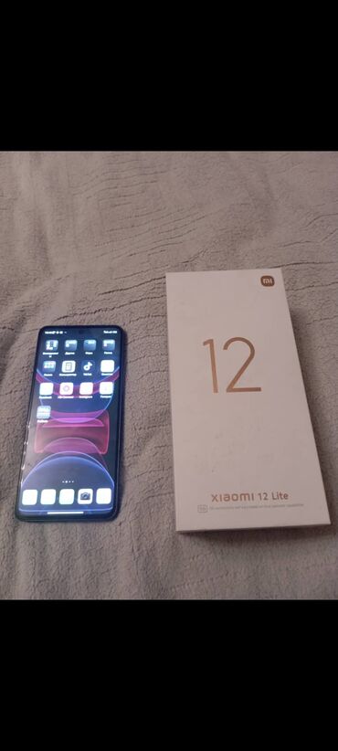 mi pad 6 бишкек: Xiaomi, Mi 12 Lite, Колдонулган, 256 ГБ, түсү - Кара, 2 SIM