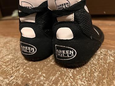 Кроссовки и спортивная обувь: Борцовки GREEN HILL - Модель: классические высокие борцовки с — 1