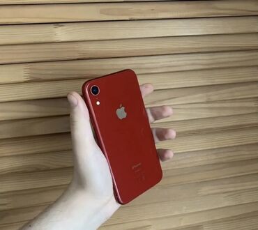 iphone xr купить бишкек: IPhone Xr, Колдонулган, 64 ГБ, Кызыл, Заряддоочу түзүлүш, 81 %