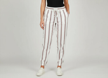 Women's Pants: Primark, Material trousers for women, size M