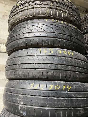 r17 225 65: Летние шины 175/70 R14 - Размер: 175/70 R14 (указан на боковинах — 1