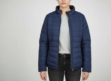 custom kurtki: Women`s lightweight jacket, size M (EU 38)