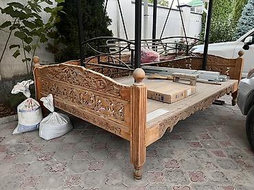 Тапчан 3 x 2 x 1 м, Дерево
